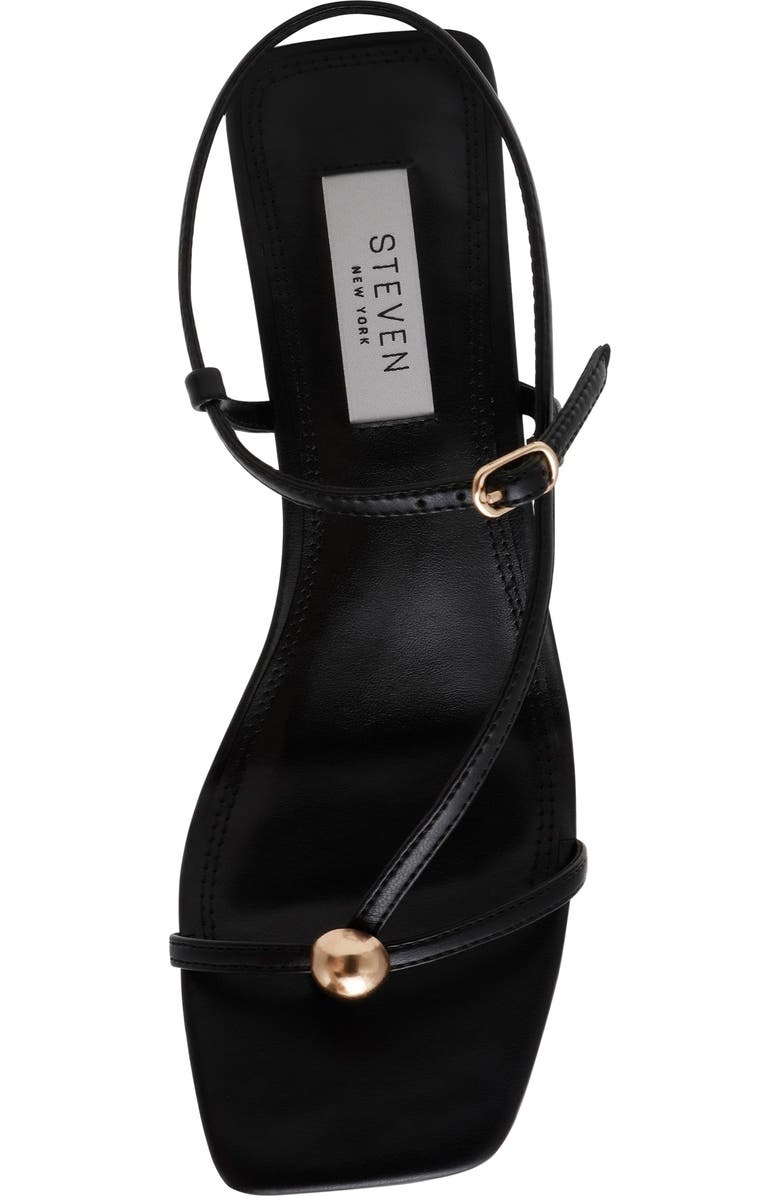 Steven New York Tamila Sandal, Alternate, color, Black