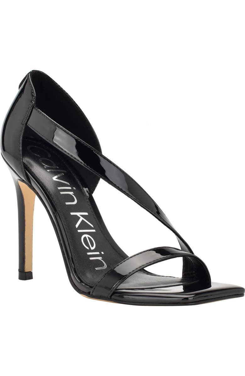Calvin Klein Tracy Patent Sandal, Main, color,