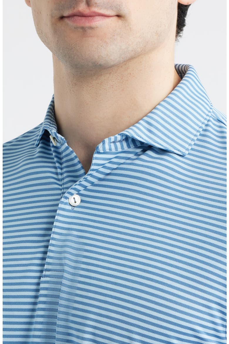 Verse Performance Piqué Golf Polo, Alternate, color, STORM