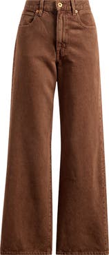 SLVRLAKE Grace High Waist Wide Leg Jeans