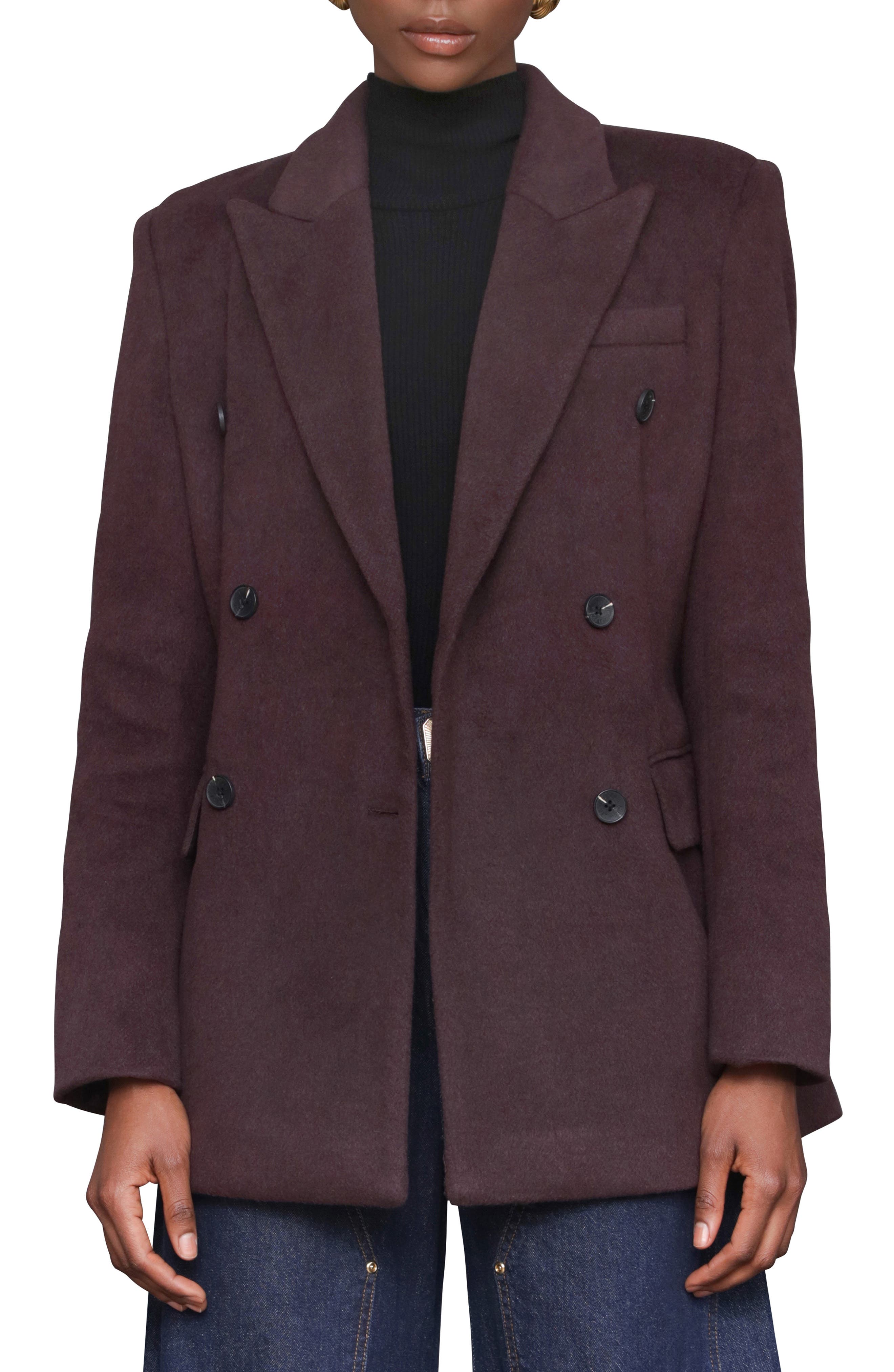 Avec Les Filles Hourglass Blazer Coat