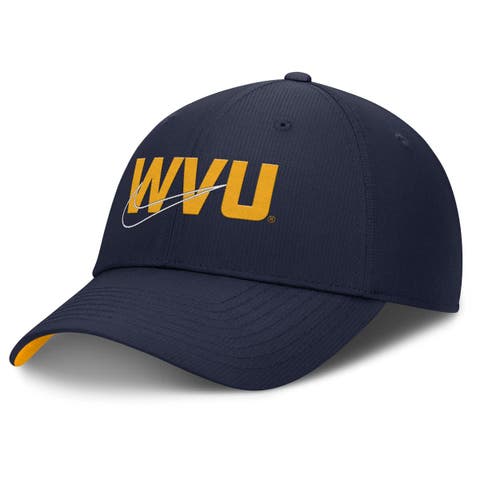 Men's Nike Navy West Virginia Mountaineers Club Prep Performance Adjustable Hat