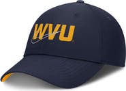 Nike Men's Nike Navy West Virginia Mountaineers Club Prep Performance Adjustable Hat