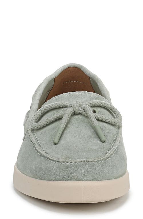 Naturalizer Keelboat Boat Shoe In Pistachio Green