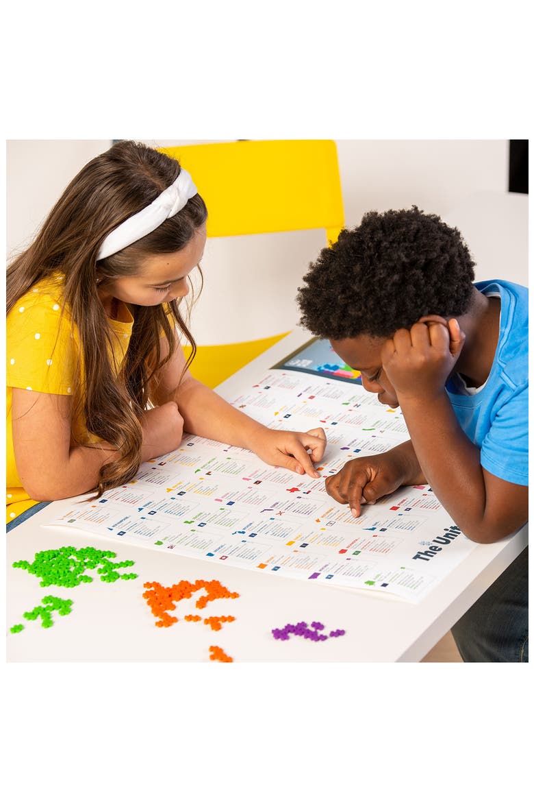1400-Piece Map of USA Puzzle by Number, Alternate, color, MULTI-COLOR/ MIX