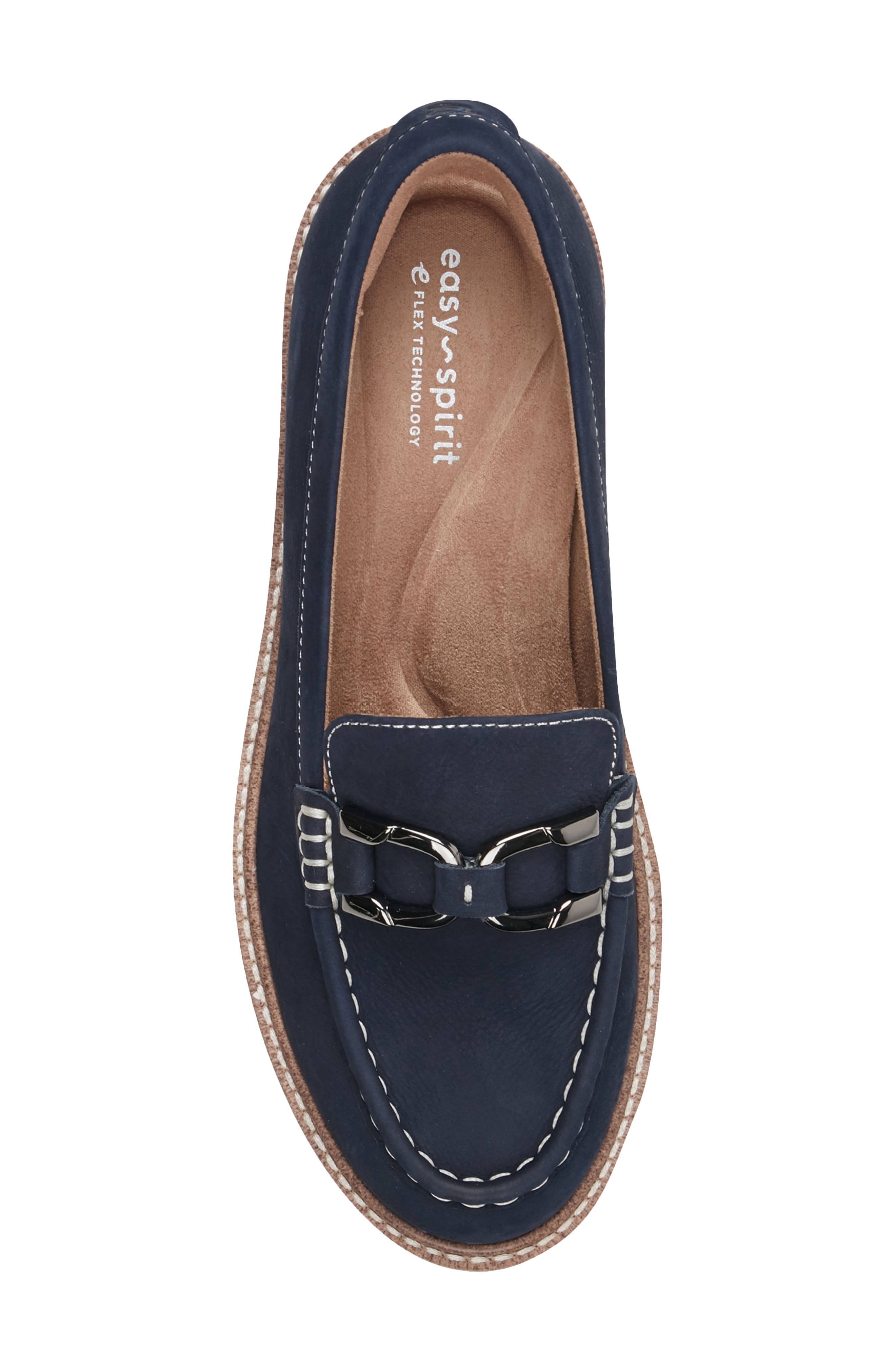 Easy Spirit Sezaira Loafer, Alternate, color, Dark Blue