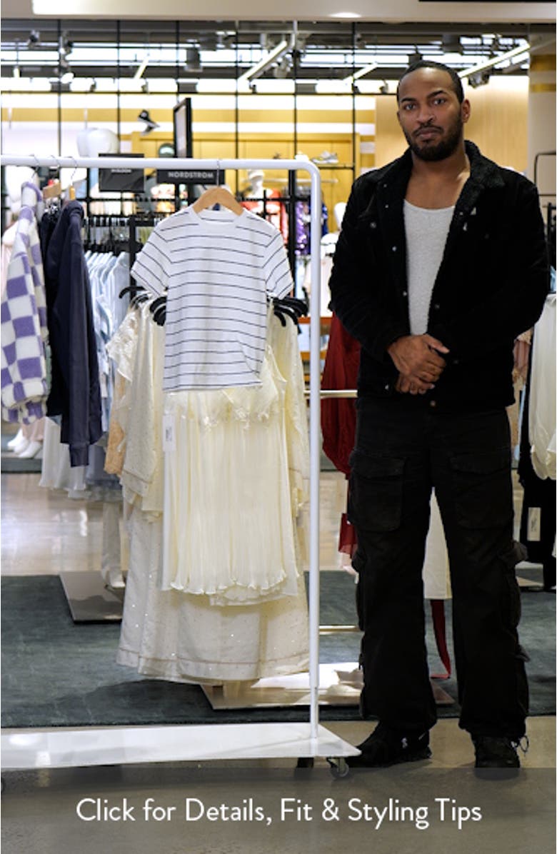 Kids' Stripe Cotton T-Shirt, sales video thumbnail