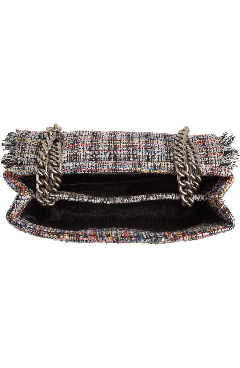Kurt Geiger London Kensington Recycled Tweed Shoulder Bag, Alternate, color,