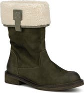 VINTAGE FOUNDRY Trina Faux Fur Trimmed Boot