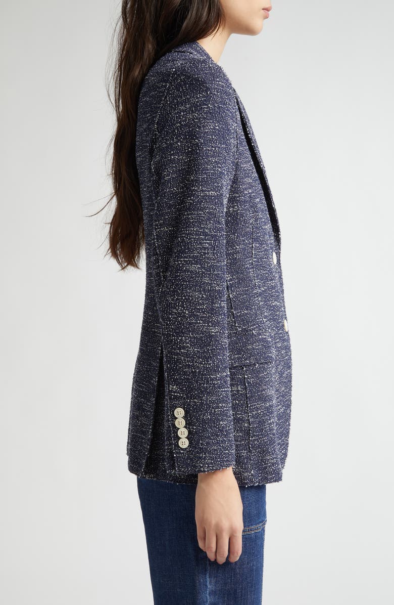 Eleventy Single Breasted Tweed Blazer, Alternate, color, 