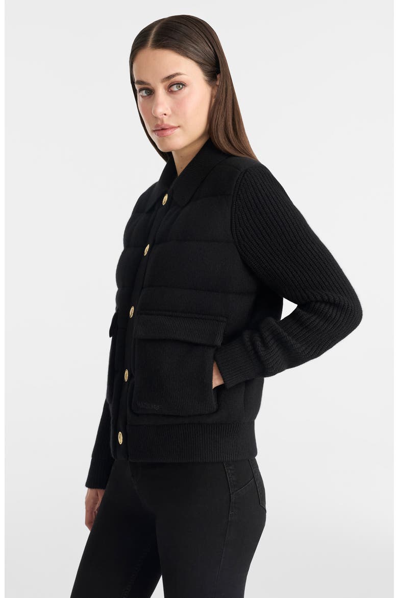 Gracelyn Hybrid Jacket, Alternate, color, BLACK