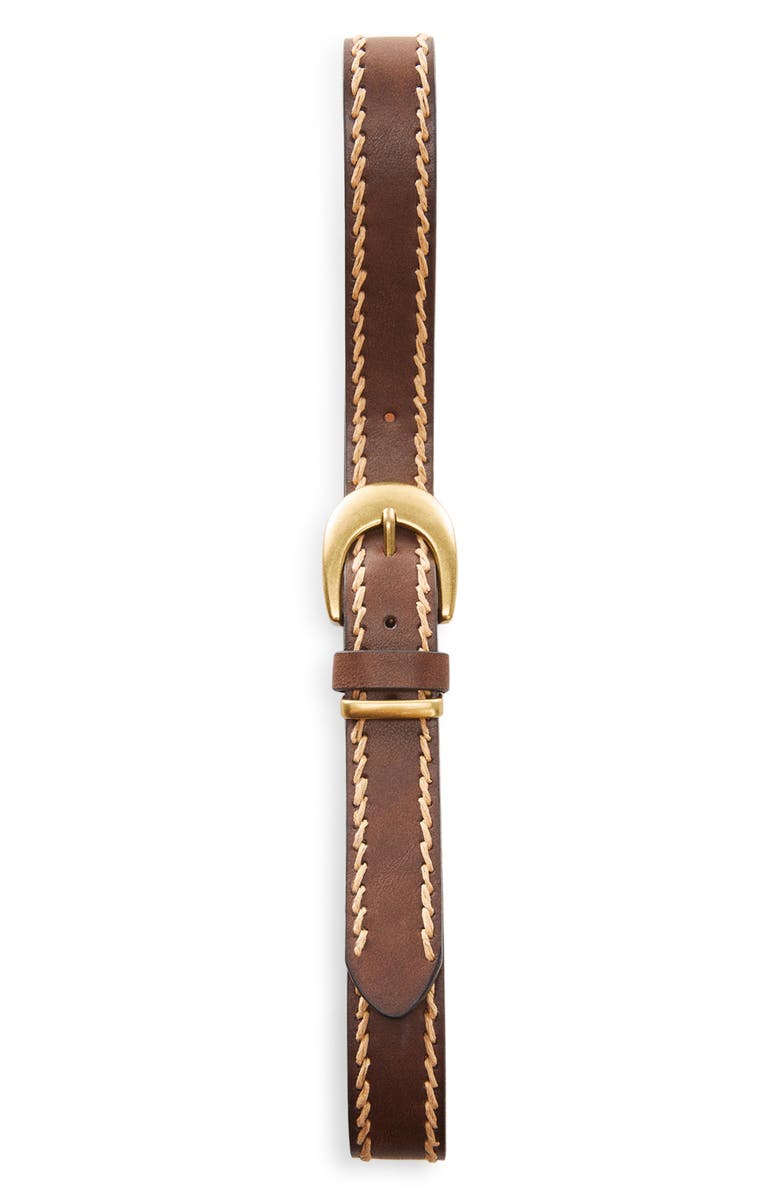 MANGO Monique Faux Leather Belt, Alternate, color,