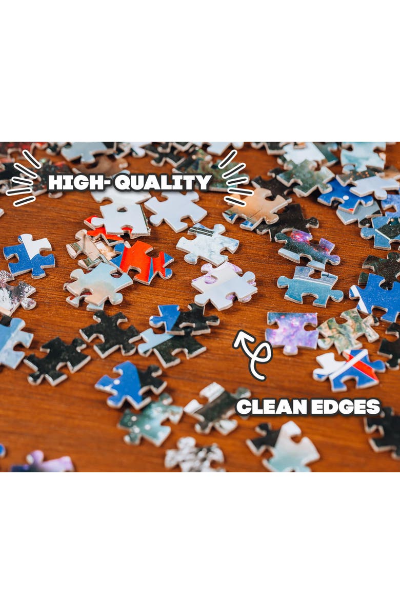 Toynk The Final Frontier NASA Space Puzzle | 1000 Piece Jigsaw Puzzle, Alternate, color, Blue