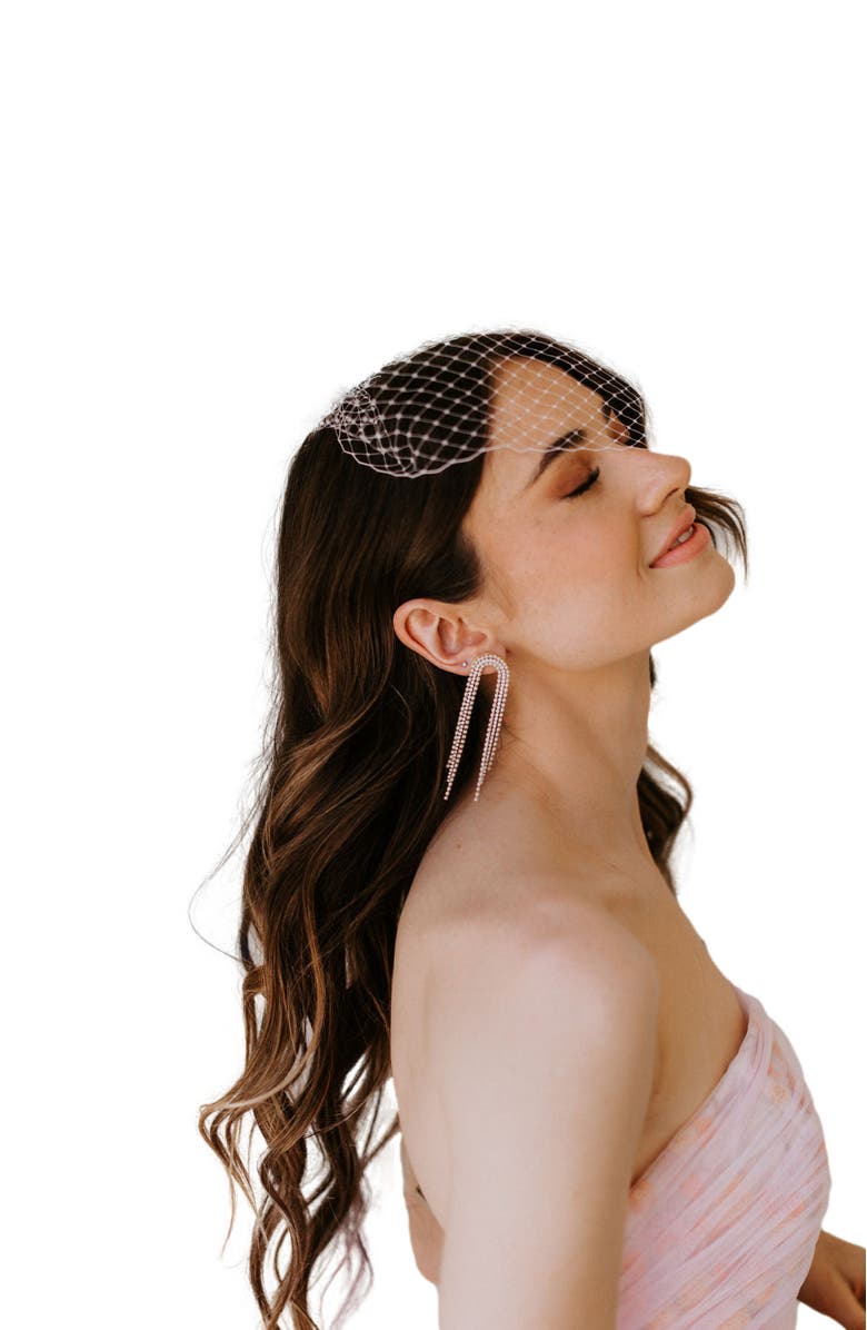 Untamed Petals Cairo Rainbow Drop Earrings, Alternate, color, Gold