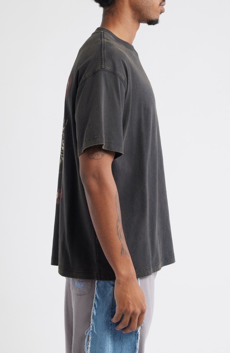 HONOR THE GIFT Bad to the Bone Graphic T-Shirt, Alternate, color, Black