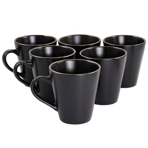 Paul 6 Piece Stoneware Mug Set