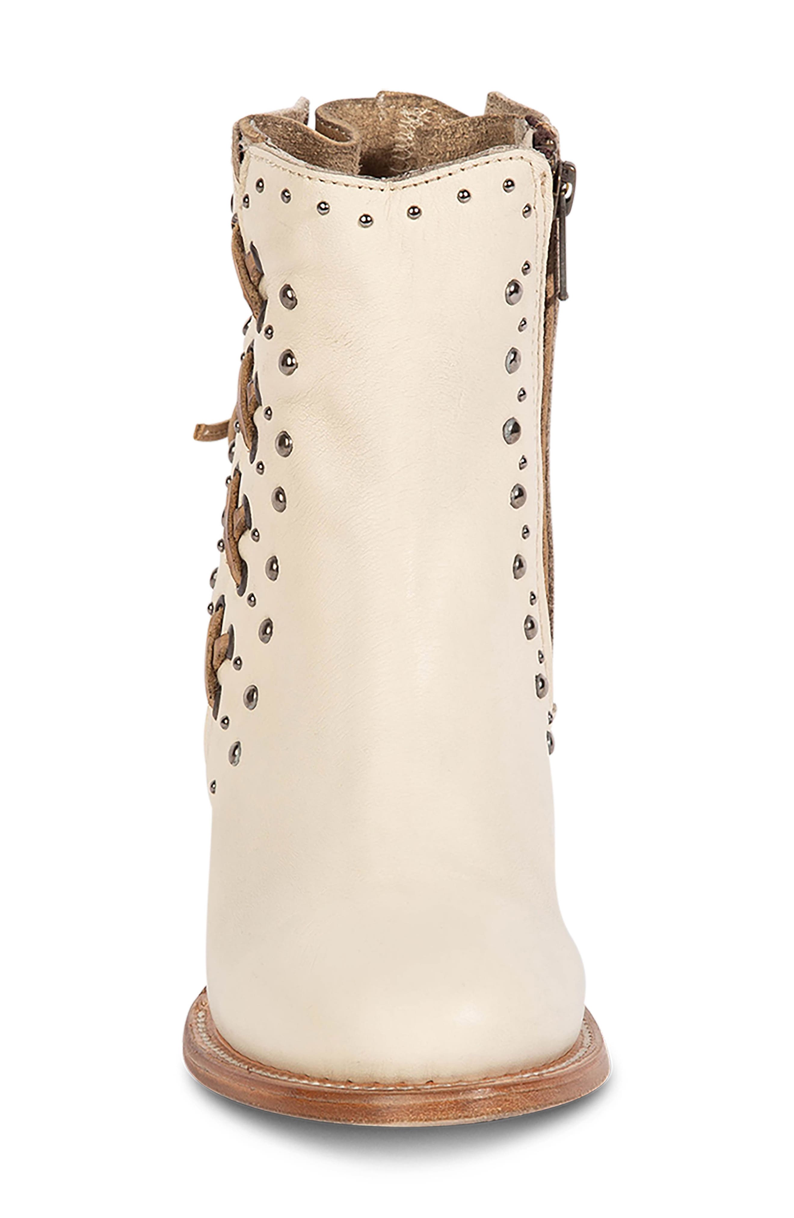 Columbia Leather Bootie, Alternate, color, WHITE