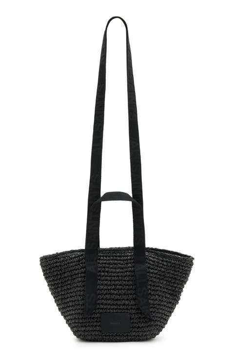Celayne Straw Mini Tote