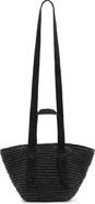 AllSaints Celayne Straw Mini Tote