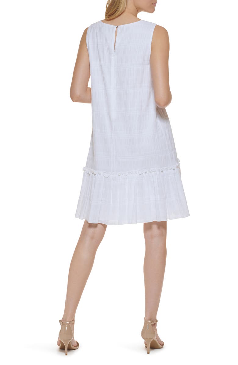Tommy Hilfiger Sleeveless Gauze Trapeze Dress, Alternate, color,