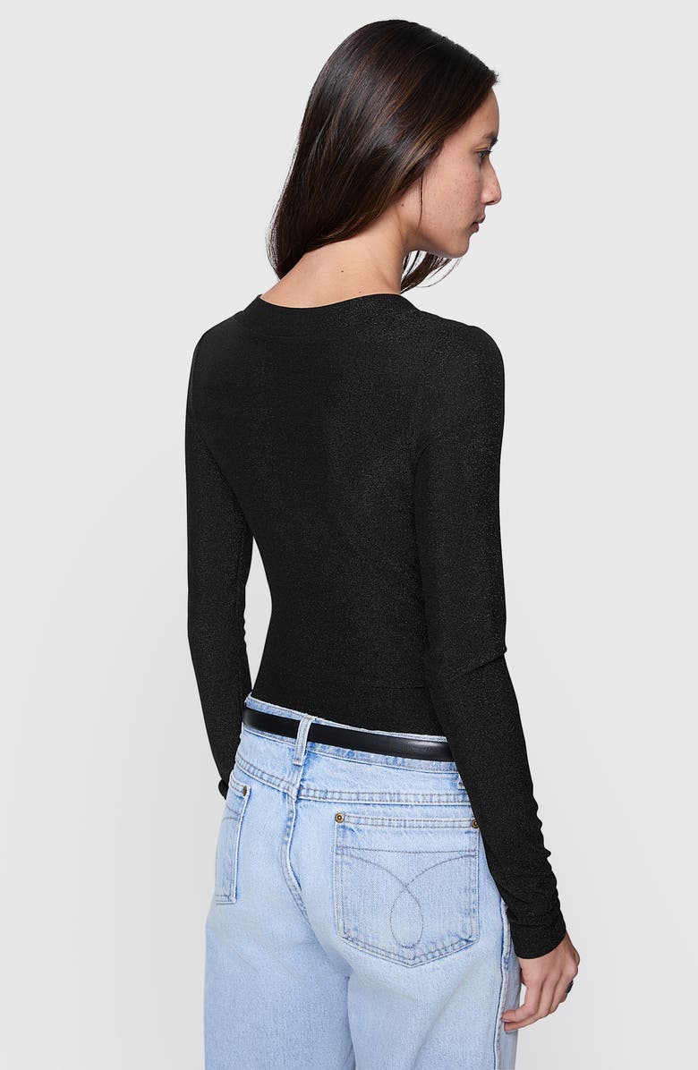 Rebecca Minkoff Alyssa Long Sleeve Bodysuit, Alternate, color,