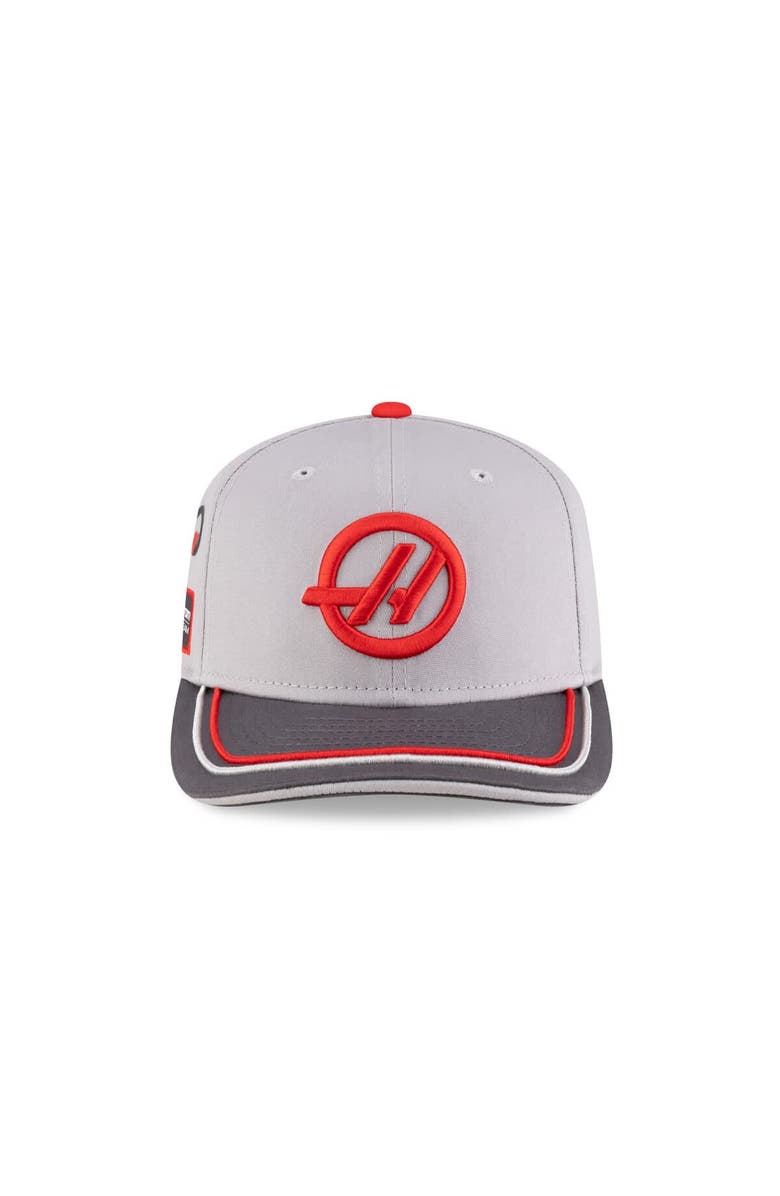 New Era Men's New Era  Gray Haas F1 Team 200th Race 9SEVENTY Stretch Snap Hat, Alternate, color, 