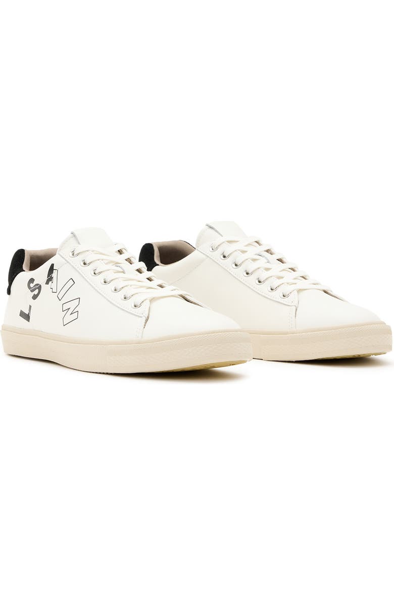 AllSaints Saint Leather Low Top Sneaker, Main, color,
