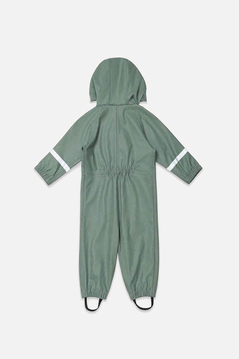 Rain Reflective Full Zip One Piece, Alternate, color, Sage Green