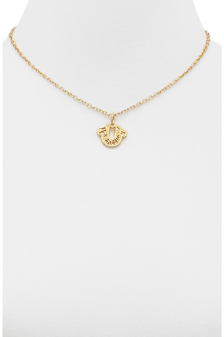 Interchangeable Charms Necklace, Alternate, color, GOLD TONE