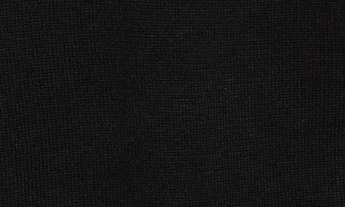 Cece Regular Fit Wool-blend Cardigan In Black