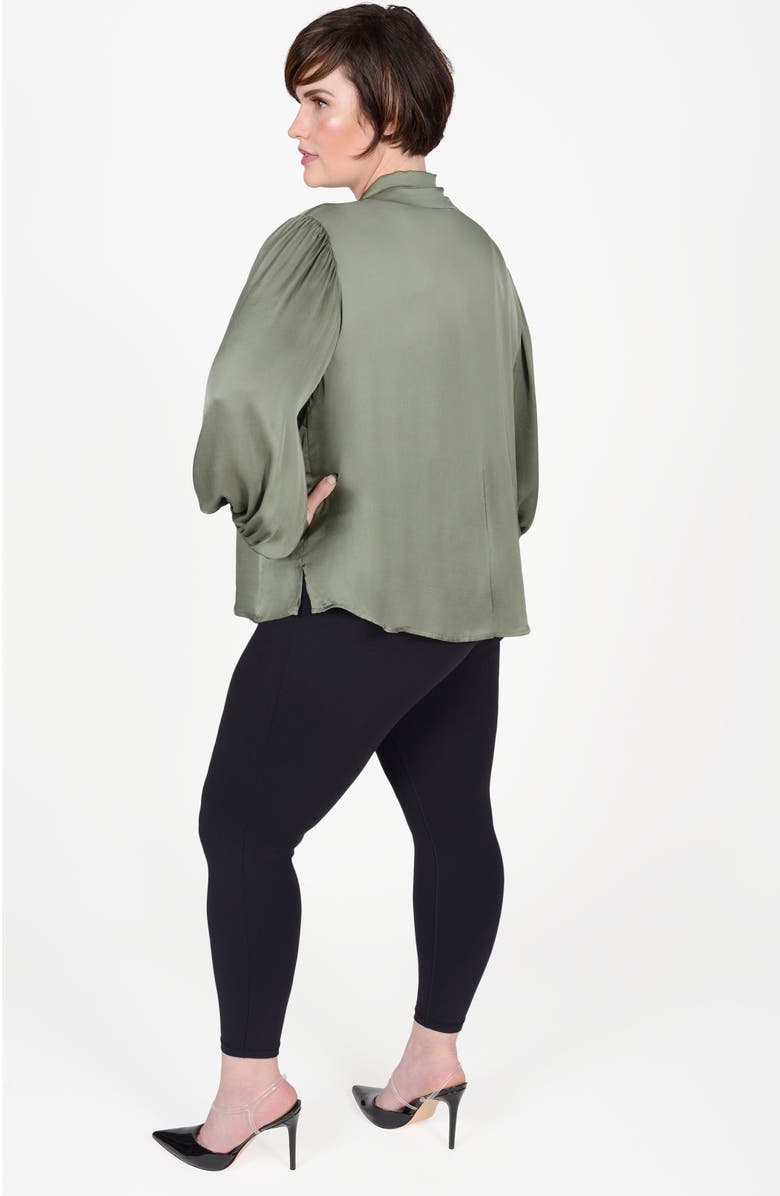 MAYES NYC Mia Convertible Scarf Neck Blouse, Alternate, color, 