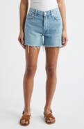 rag & bone High Waist Cutoff Denim Shorts