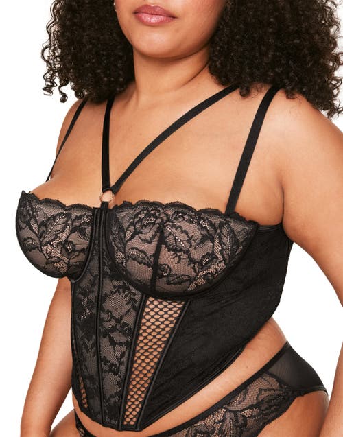 Adore Me Dominika Contour Bustier Top In Black