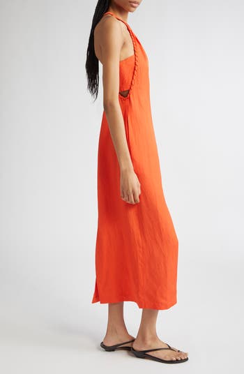 【海外限定】REISSドレス☆Erika Whipstitch Halterneck Midi Dr Reiss Erika Whipstitch Halter Dress | Nordstrom
