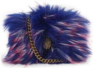 Kurt Geiger London Micro Kensington Faux Fur Crossbody Bag