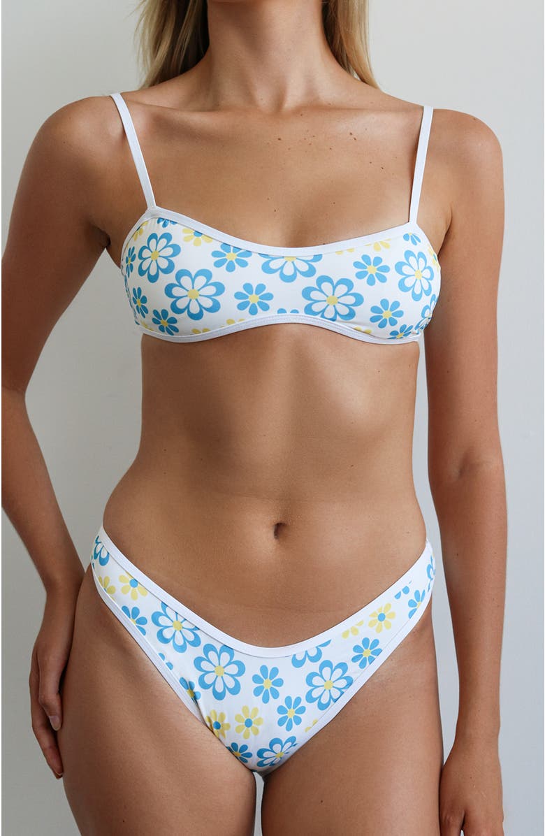 Dippin Daisys Venice Cheeky Bikini Bottom, Alternate, color, Honeysuckle