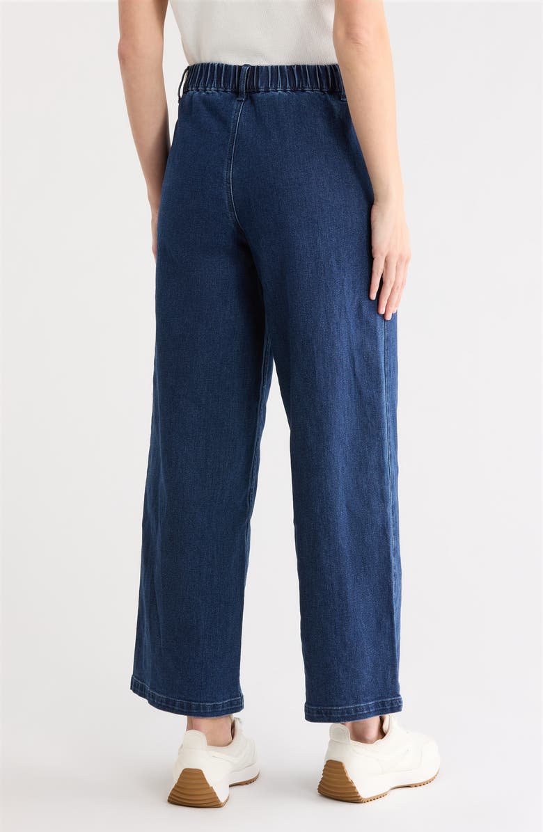 Vigoss Trouser Wide Leg Jeans, Alternate, color, Dark Wash