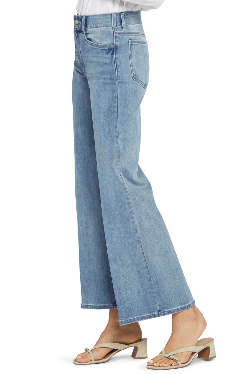 NYDJ Waist Match High Waist Wide Leg Jeans, Alternate, color, Crystalline