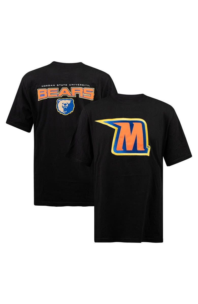 FISLL Men's FISLL Black Morgan State Bears Applique T-Shirt, Main, color, Black