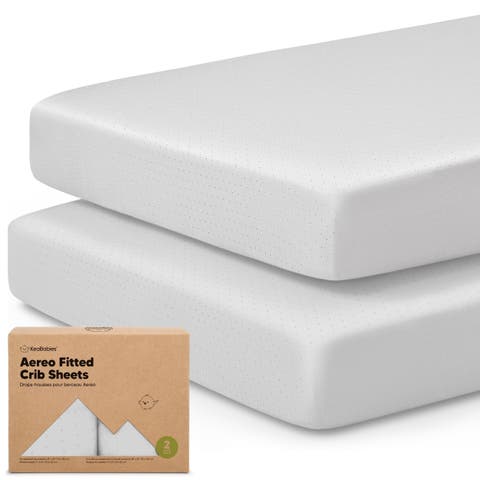 2-Pack Aereo Fitted Crib Sheets