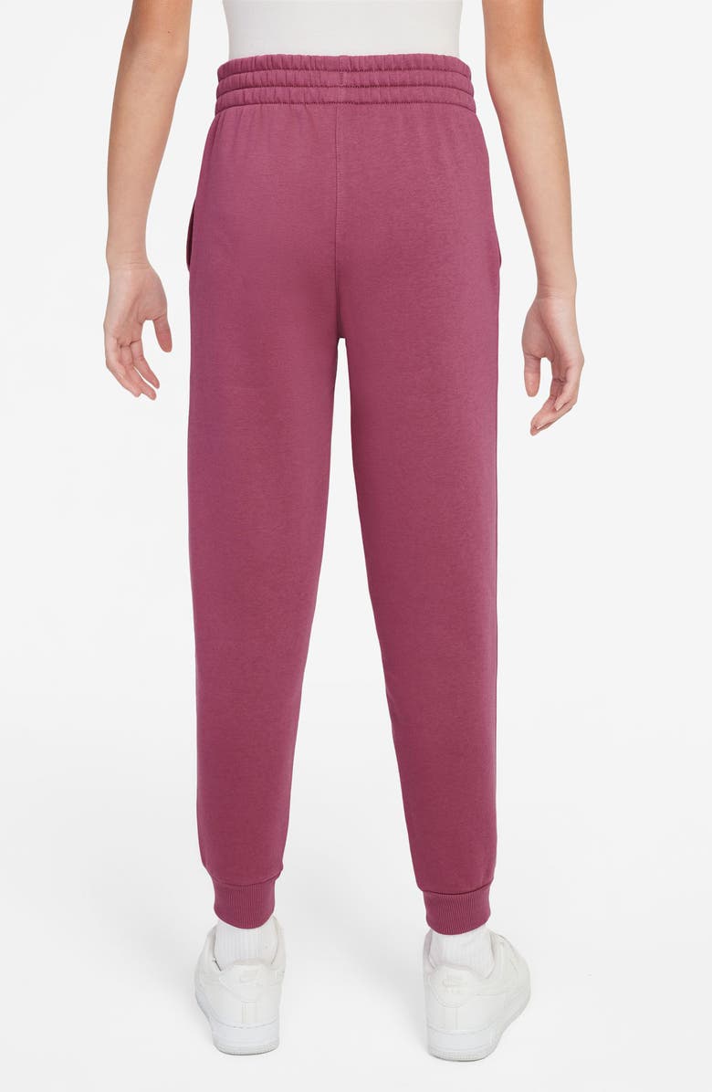 Nike Kids' Club Fleece Joggers, Alternate, color, Sweet Beet/ White