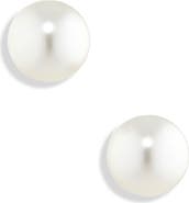 Swarovski Matrix Crystal Pearl Stud Earrings