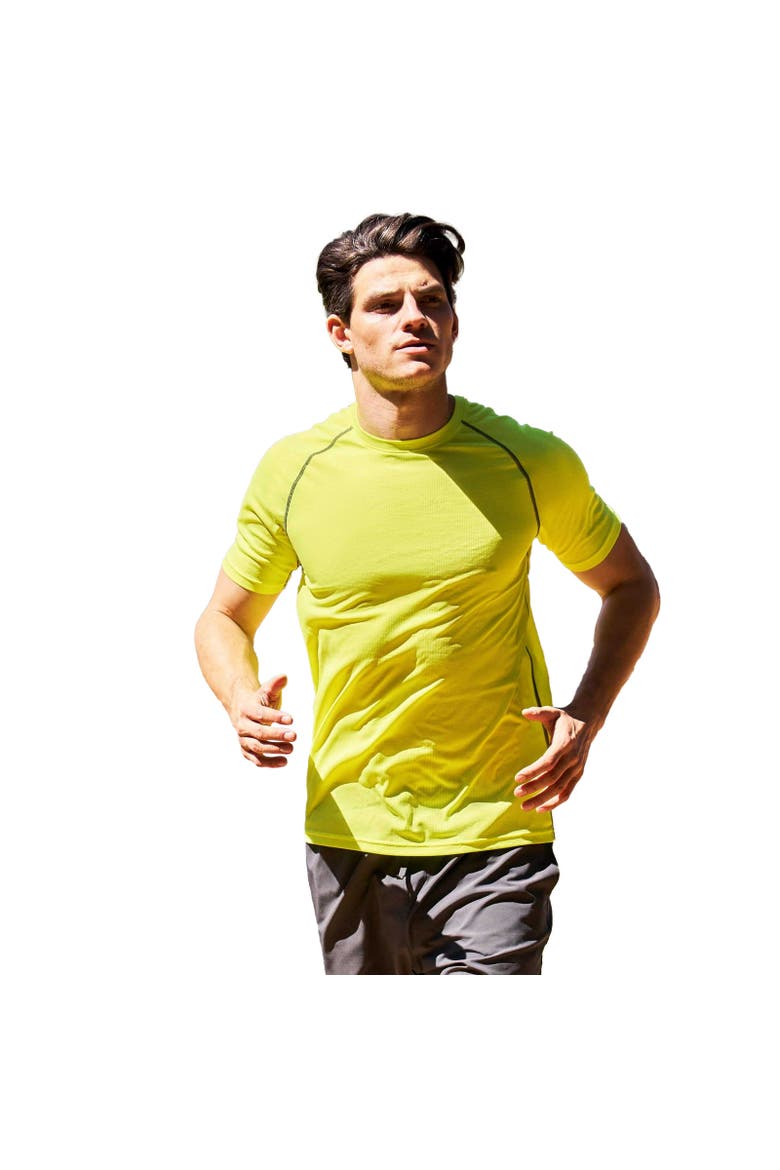 Aero II Short-Sleeved T-Shirt, Alternate, color, Bright Yellow