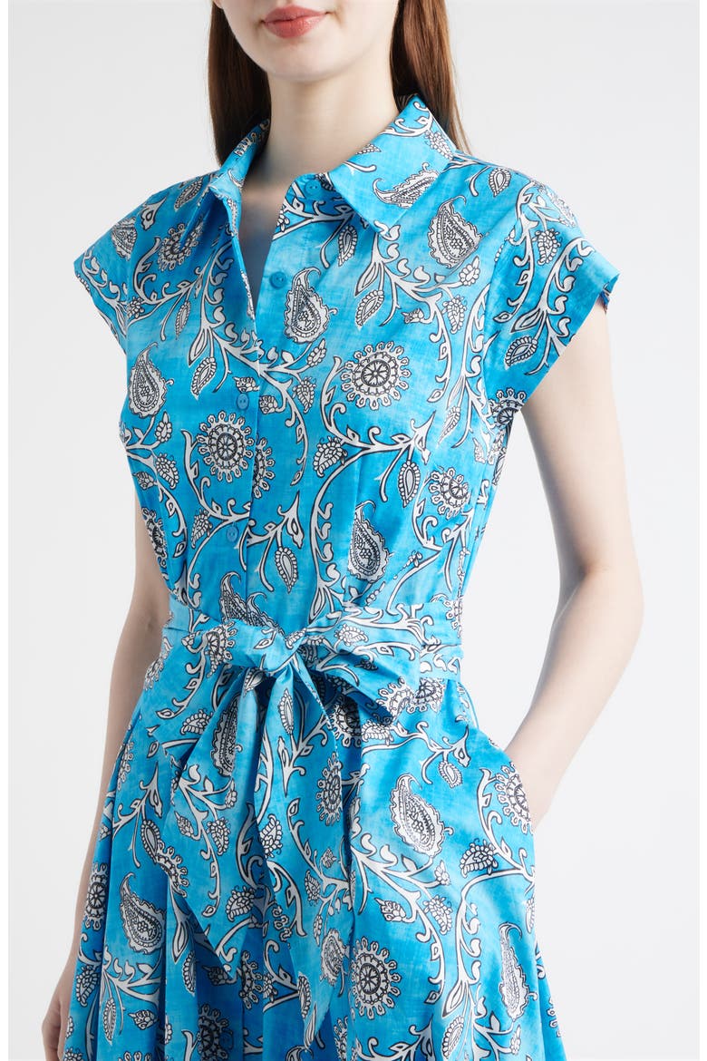 The Fran Kaleidoscope Maxi Shirtdress, Alternate, color, KALEIDOSCOPE PRINT