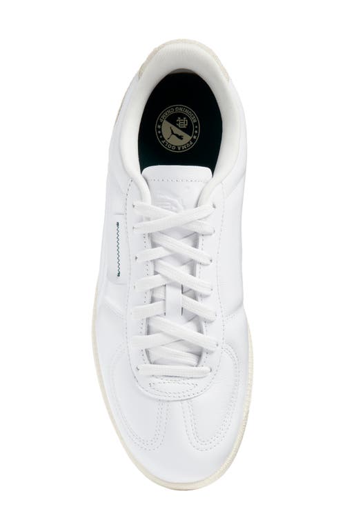 Puma Golf X Reigning Champ Palermo Leather Golf Shoe In White