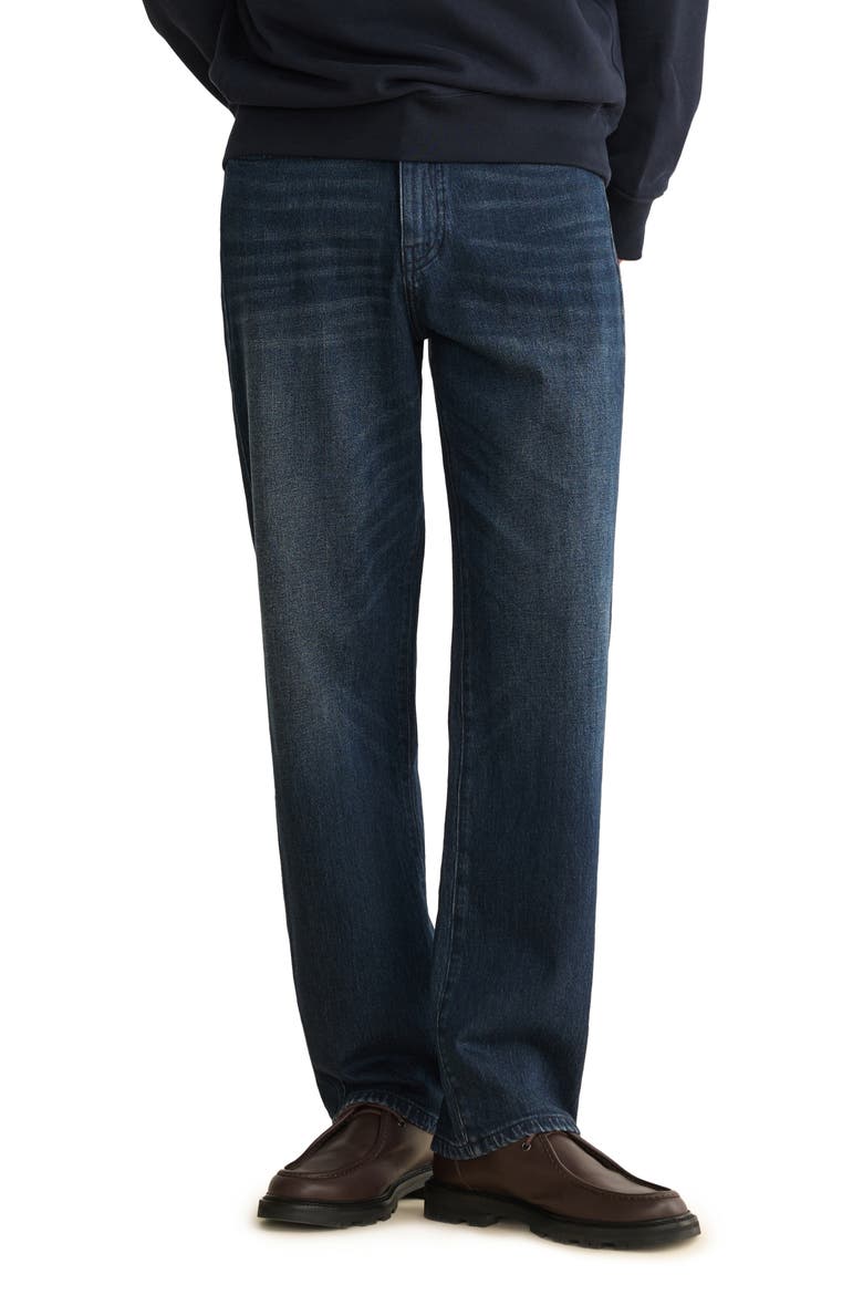 GRR Relaxed Straight Leg Jeans, Main, color, BOSSA NOVA