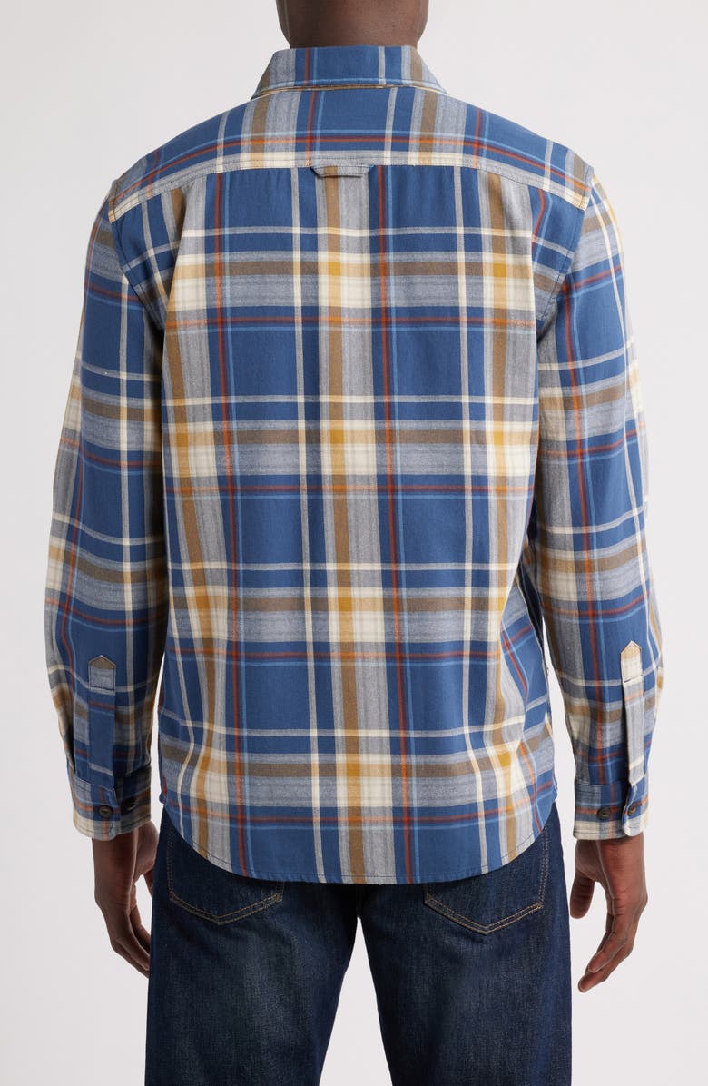 Pendleton Beach Shack Plaid Button-Up Shirt, Alternate, color, Navy Multi Plaid