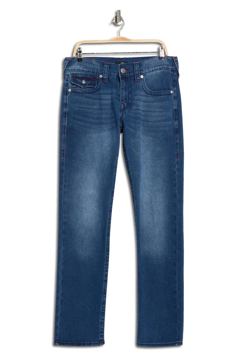 Ricky Big T Straight Leg Jeans, Alternate, color, MEDIUM RUSTIC
