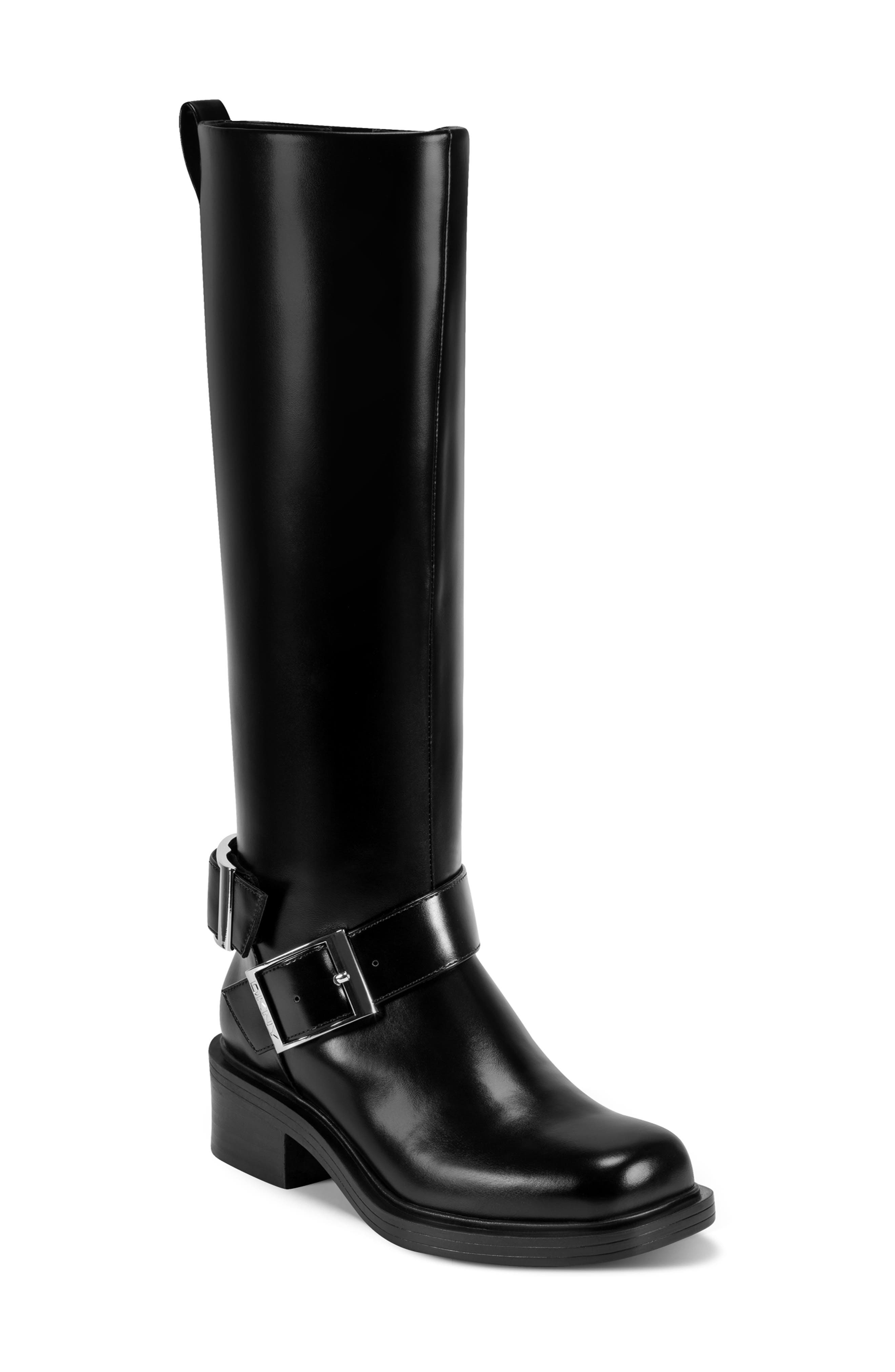 Dkny Ithara Boots In Black