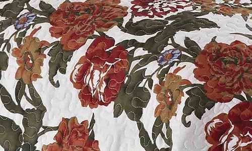Luxury Home Floral Print Quilt & Sham Set